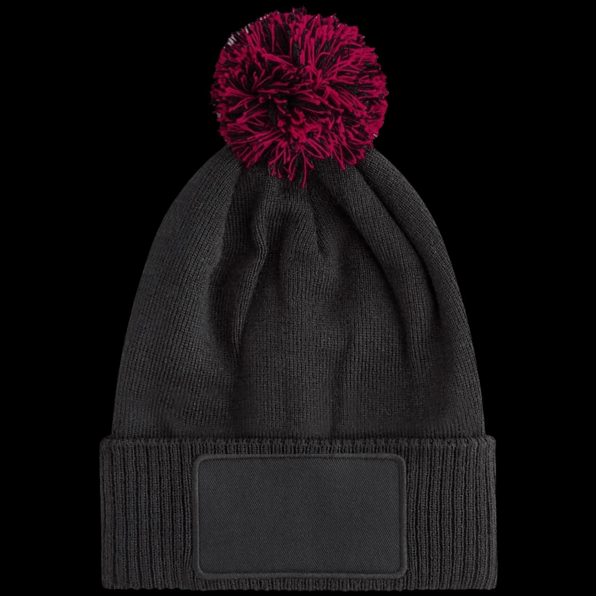 Beechfield Kids Snowstar® Patch Beanie — front