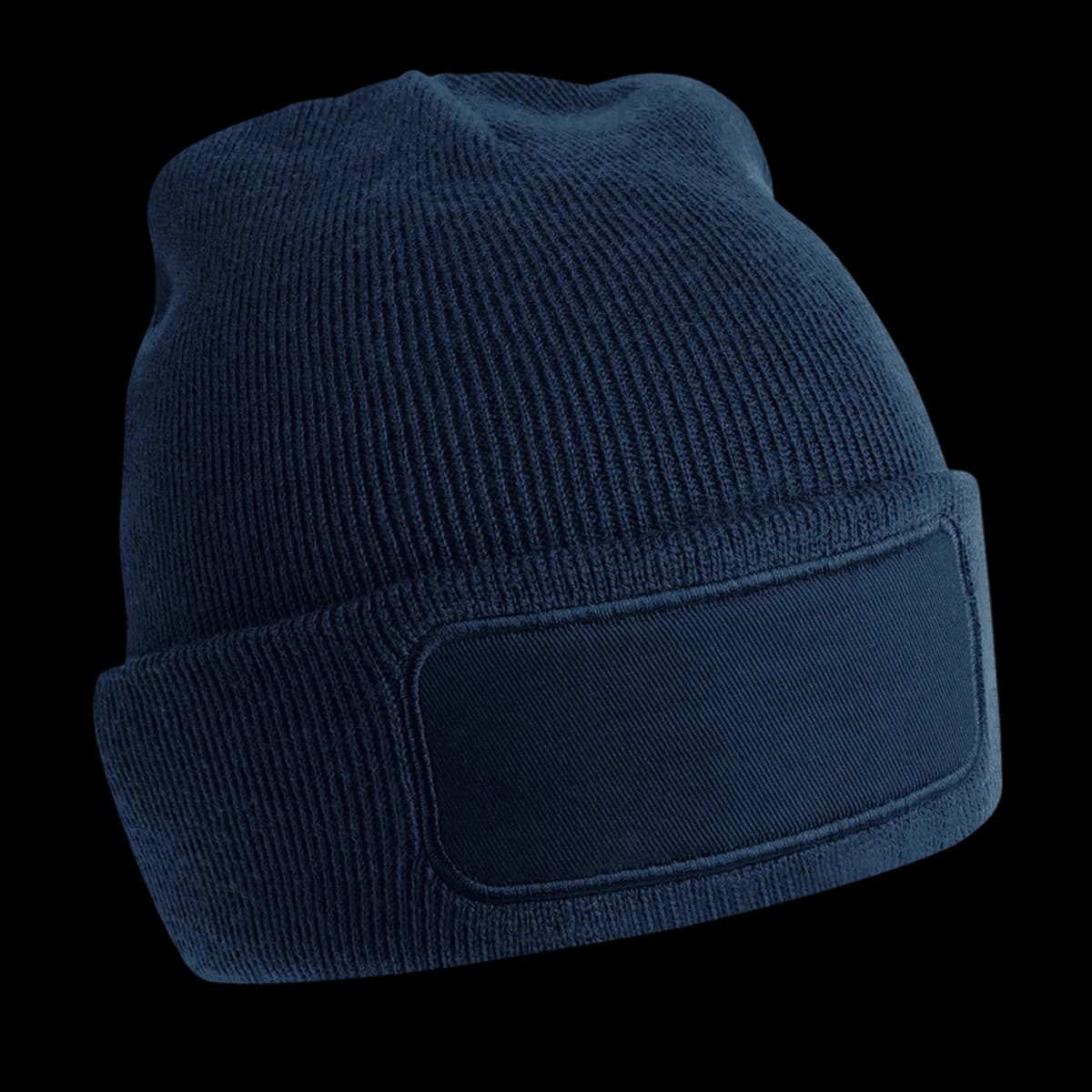 Beechfield Recycled Original Patch Beanie — front