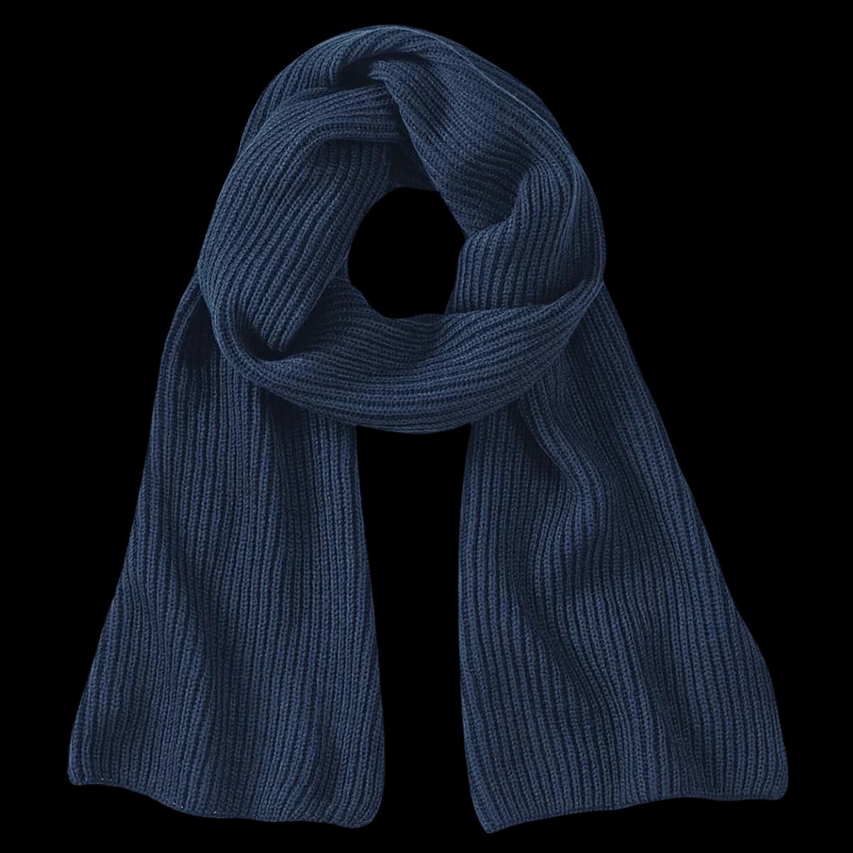Beechfield Metro Knitted Scarf — front