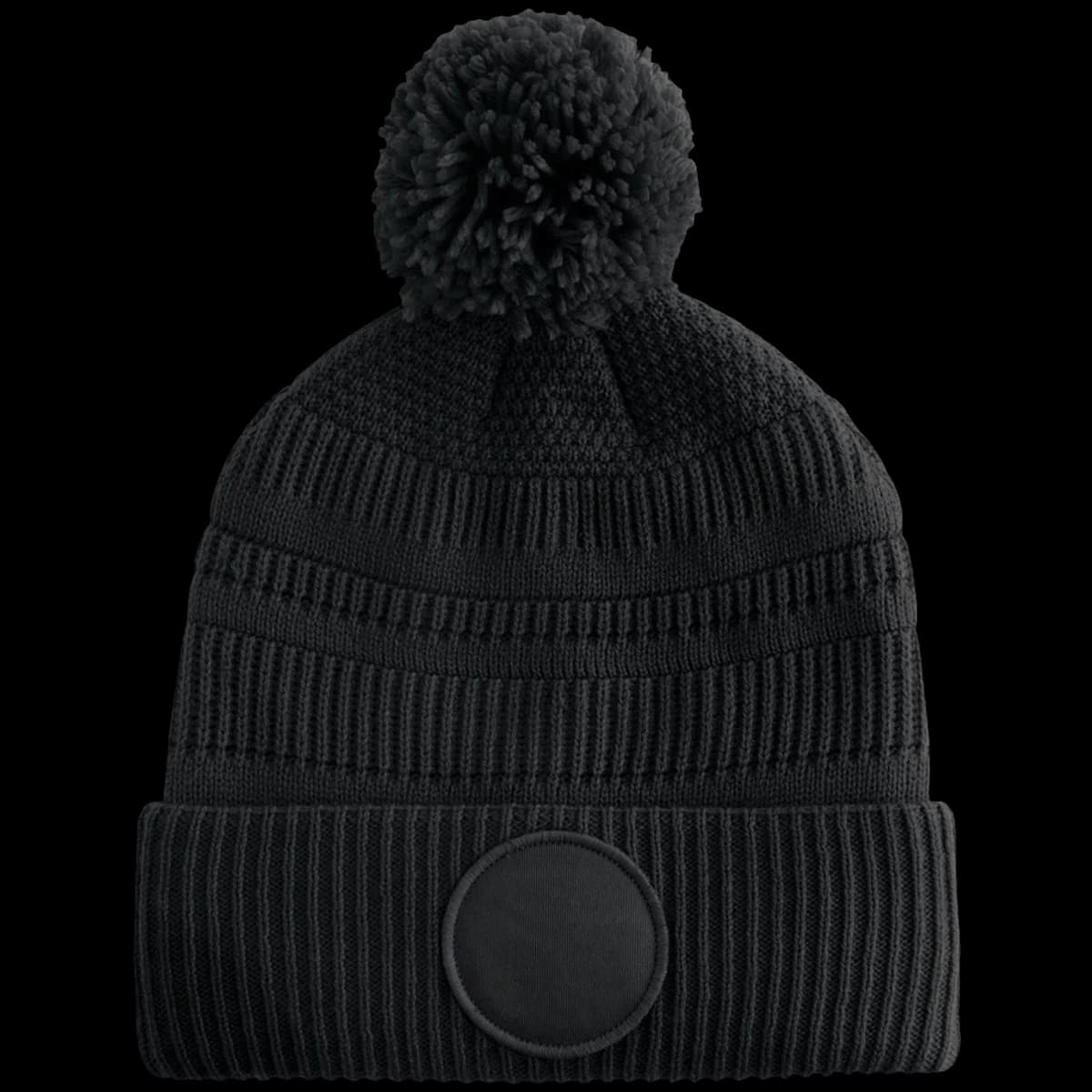Beechfield Fan Patch Beanie — front