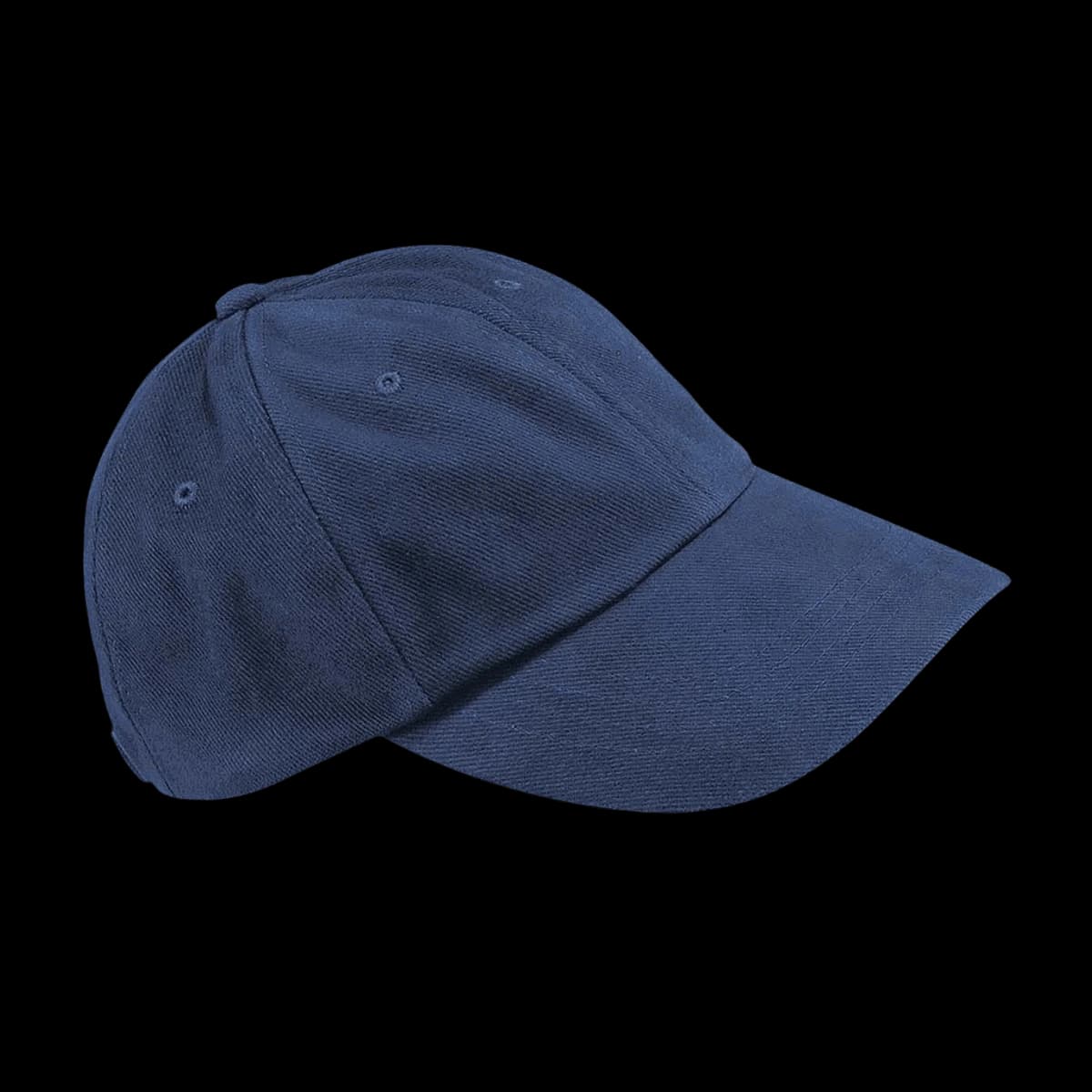 Beechfield Heavy Brushed Low Profile Cap — front
