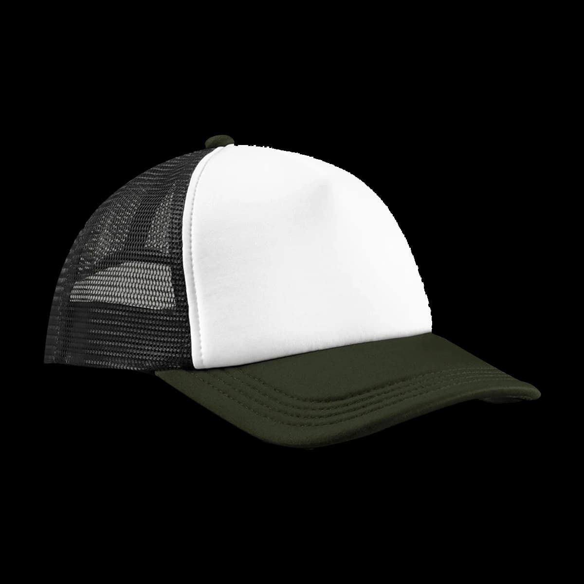 Beechfield Retro 5 Panel Trucker Cap — front