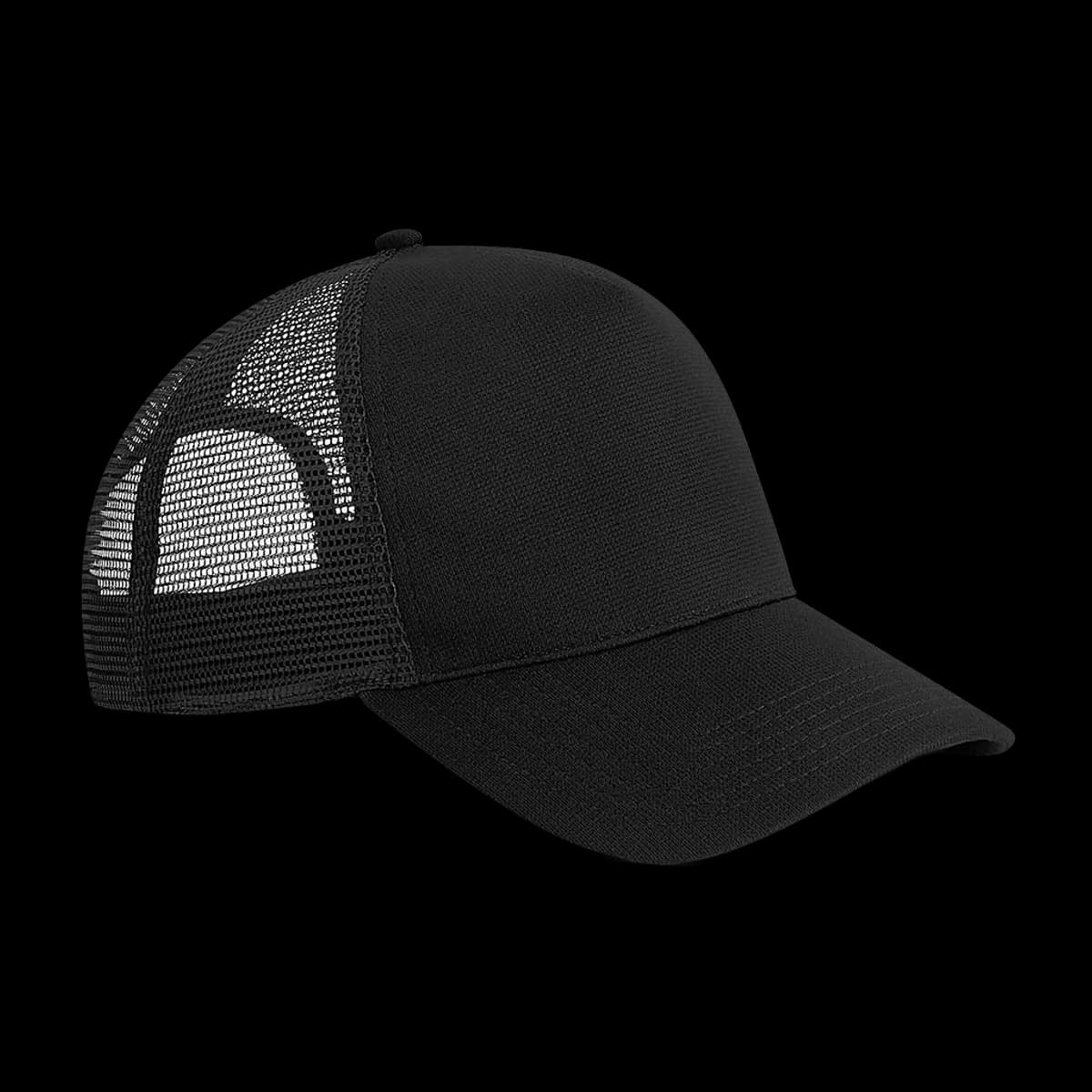 Beechfield Microknit Snapback Trucker Cap — front