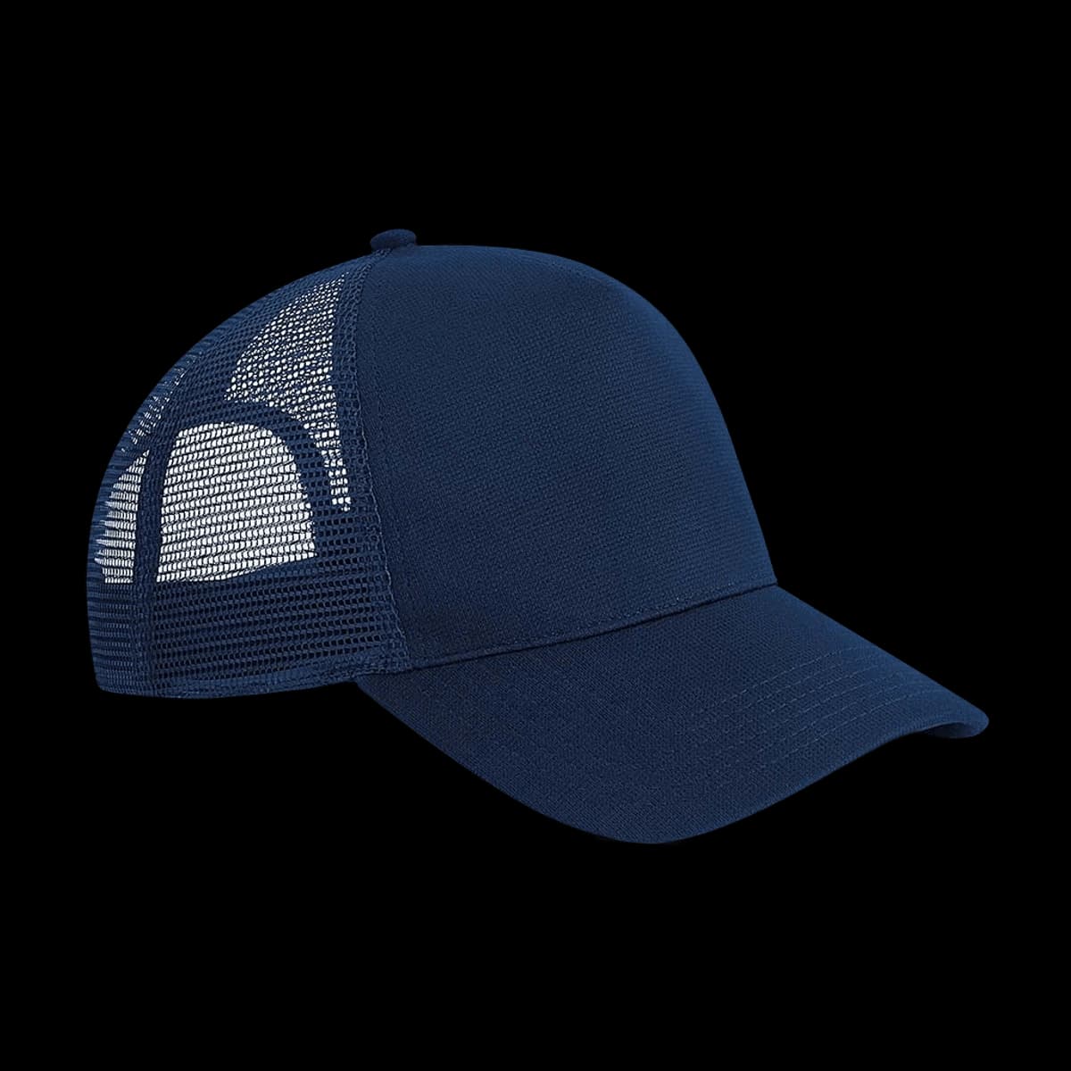 Beechfield Microknit Snapback Trucker Cap — front