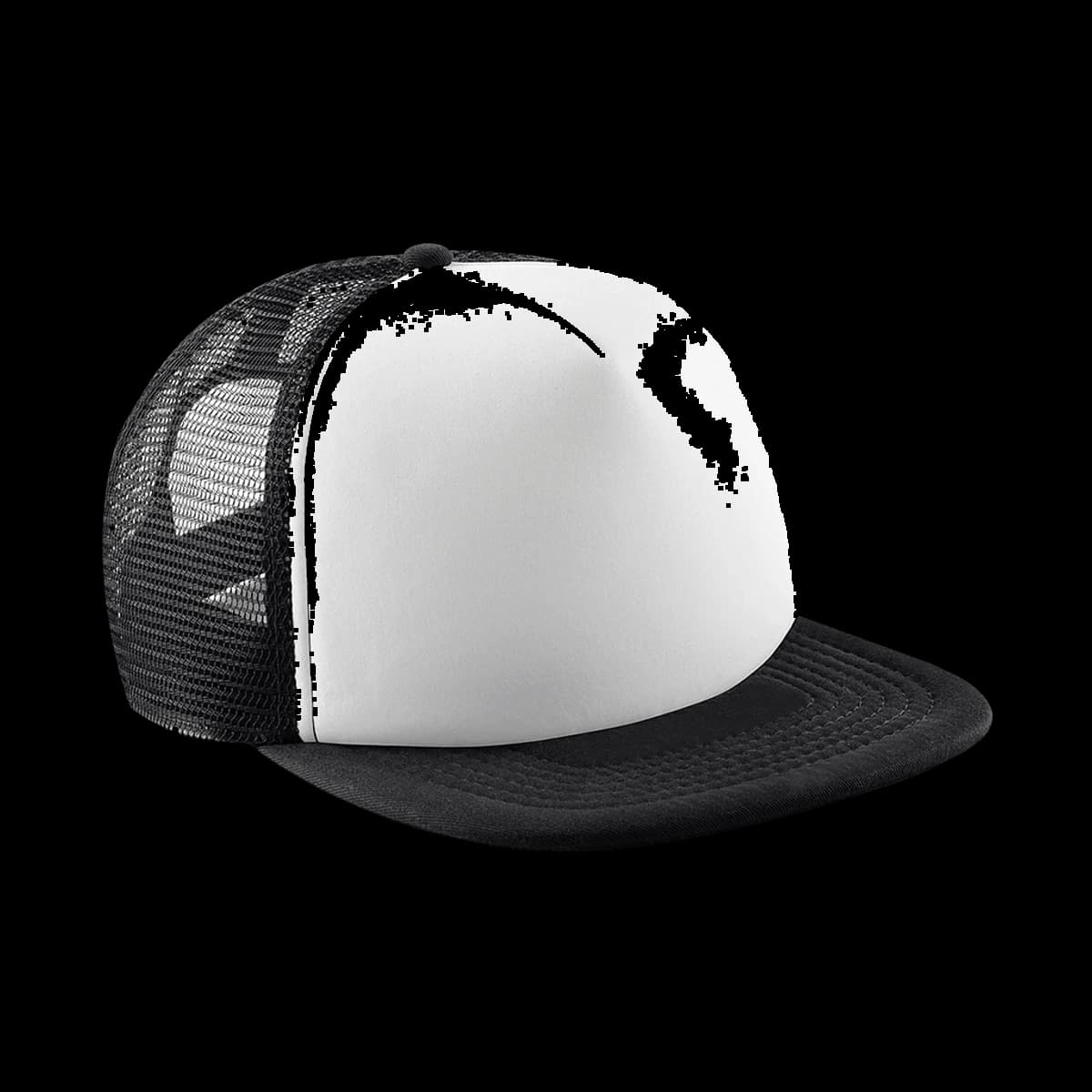 Beechfield Kids Vintage Snapback Trucker Cap — front