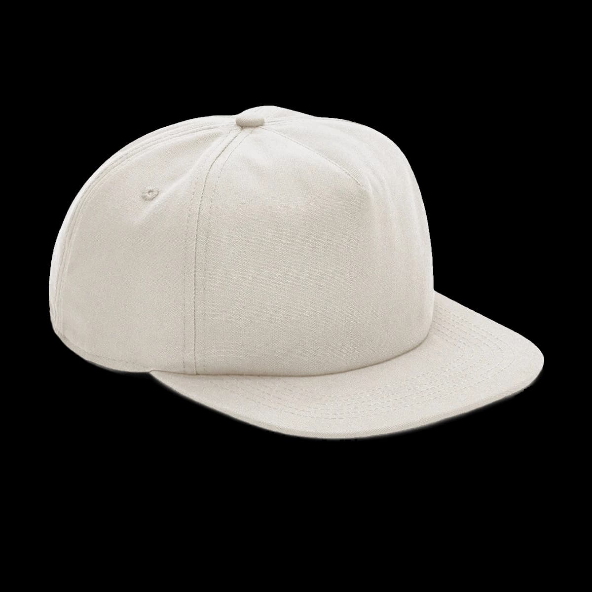 Beechfield Organic Cotton Unstructured 5 Panel Cap — front