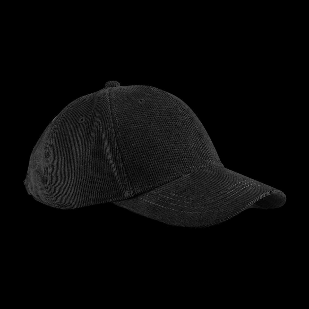 Beechfield EarthAware® Organic Cord Baseball Cap — front