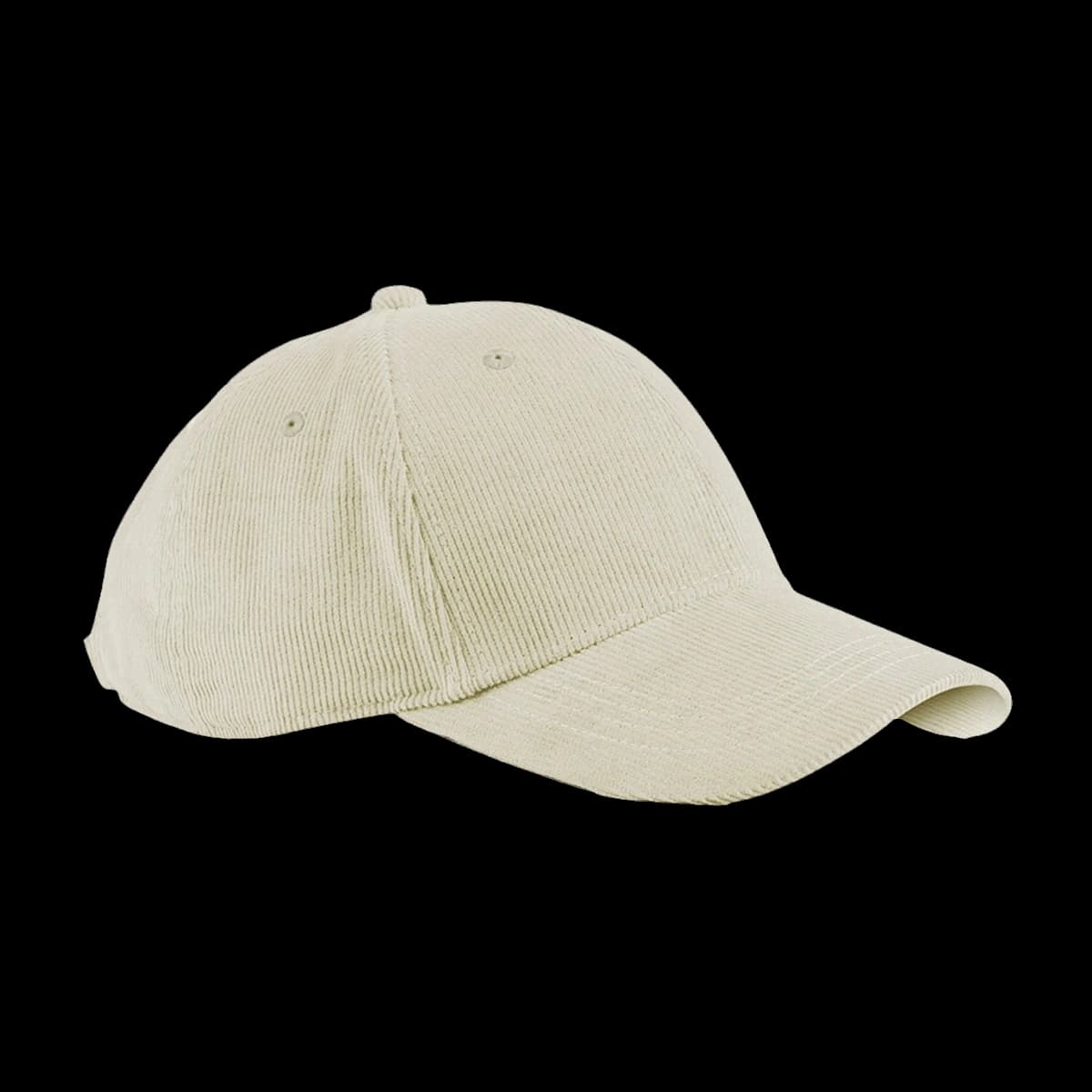 Beechfield EarthAware® Organic Cord Baseball Cap — front
