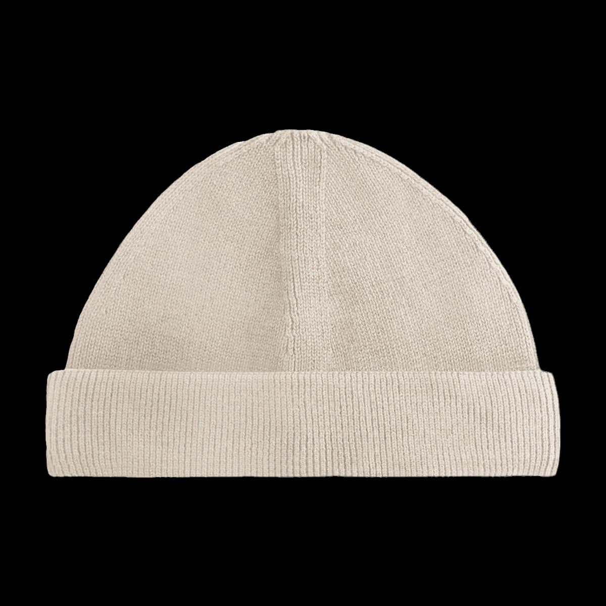 Beechfield Organic Cotton Fisherman Beanie — front
