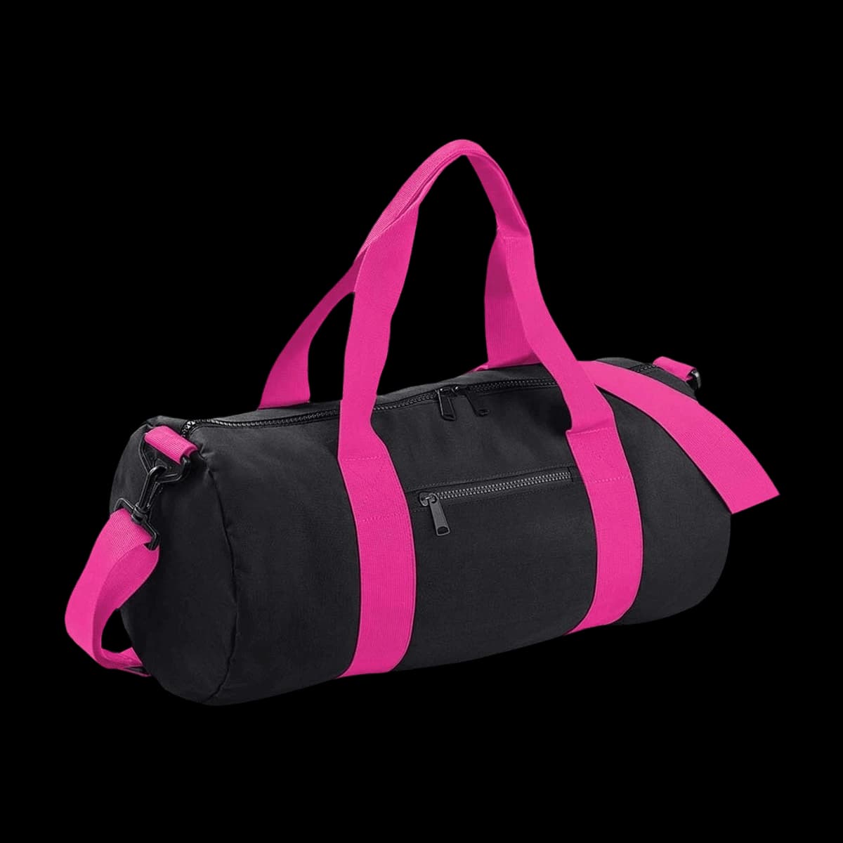 BagBase Original Barrel Bag — front