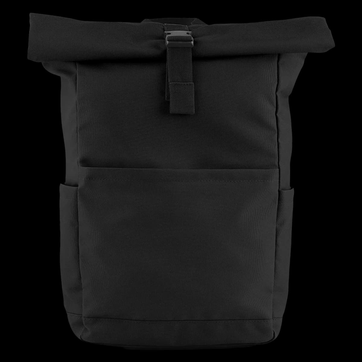 BagBase Premium Recycled Roll-Top Backpack — front