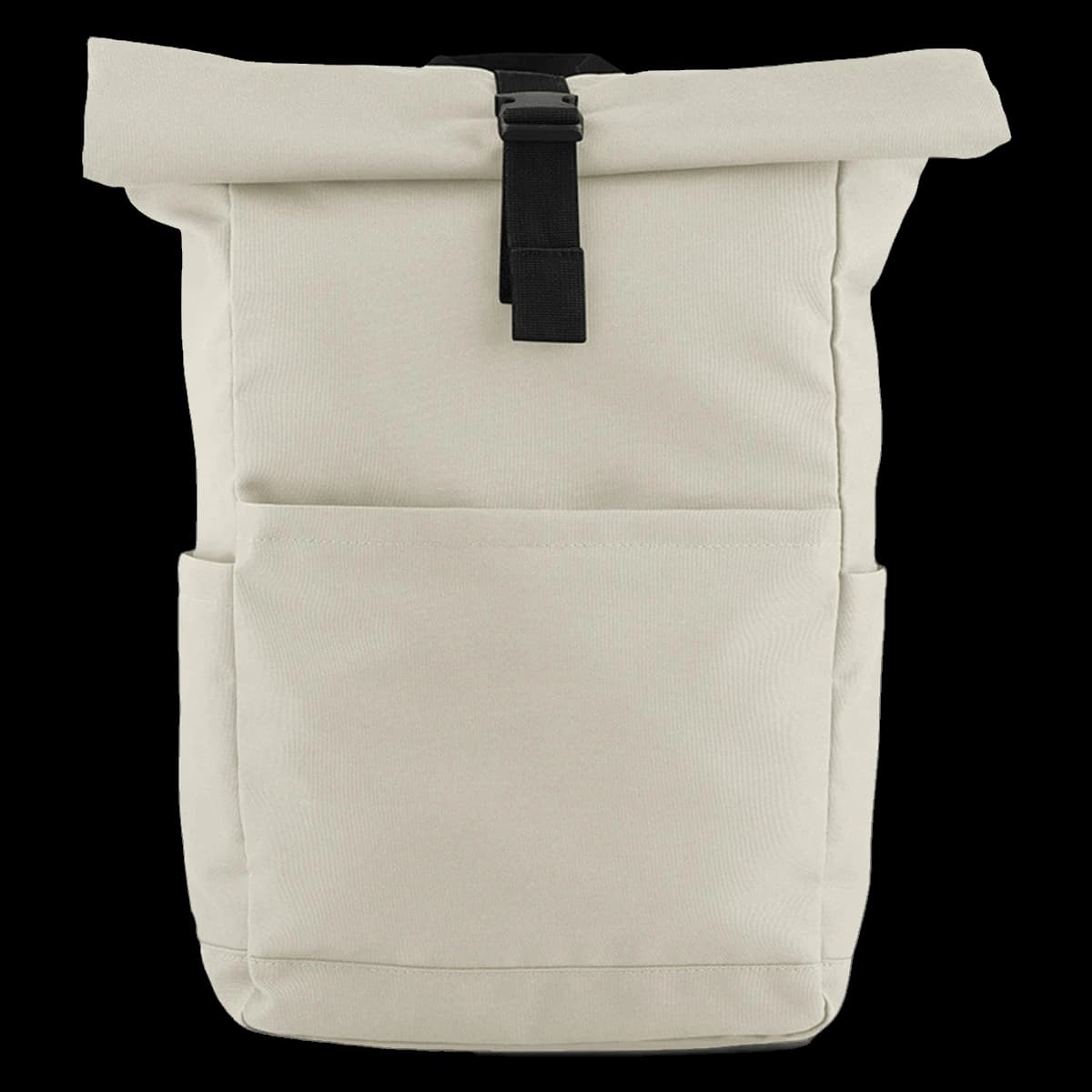 BagBase Premium Recycled Roll-Top Backpack — front