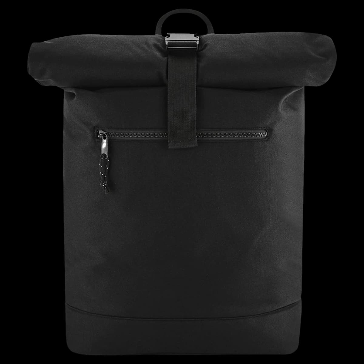 BagBase Recycled Roll-Top Backpack — front