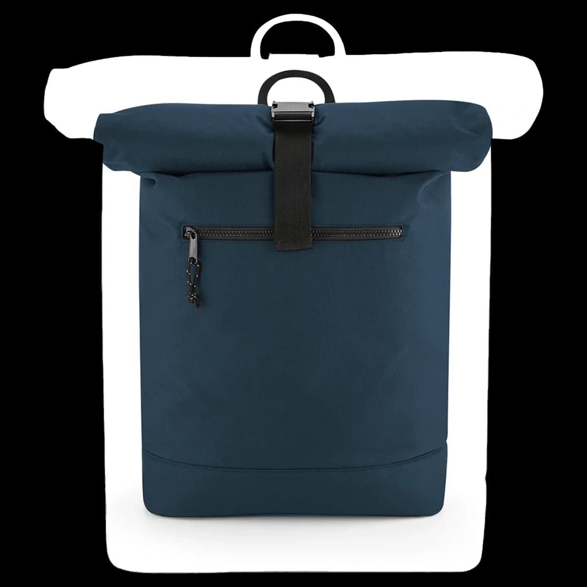 BagBase Recycled Roll-Top Backpack — front