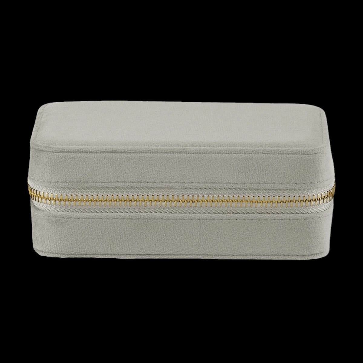 BagBase Velvet Travel Jewellery Box — front