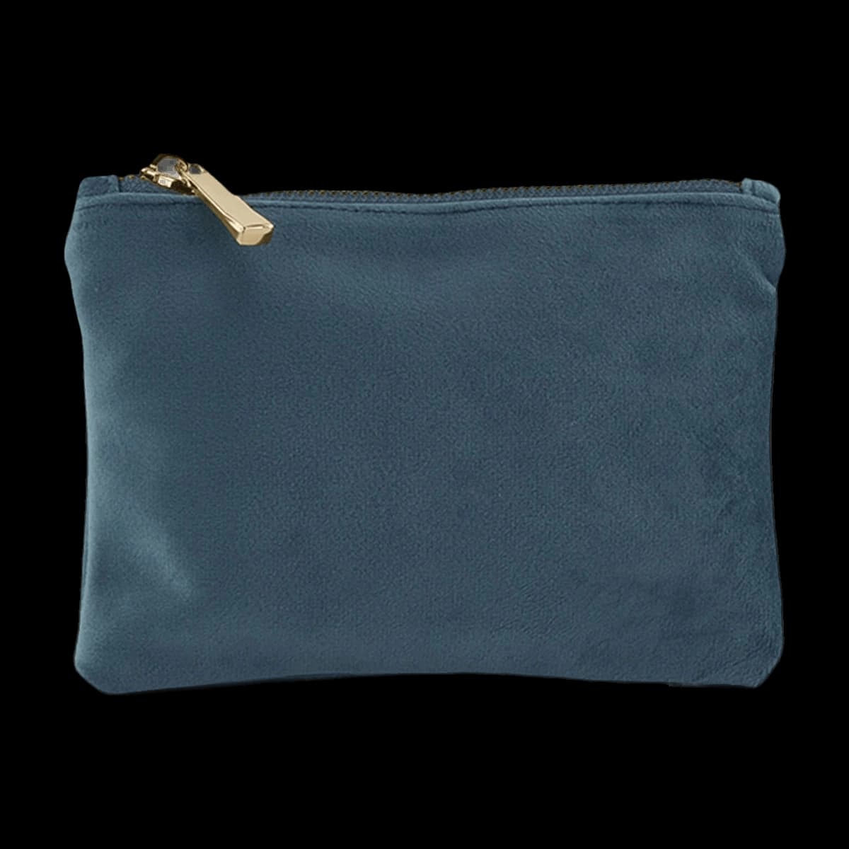 BagBase Velvet Accessory Pouch — front