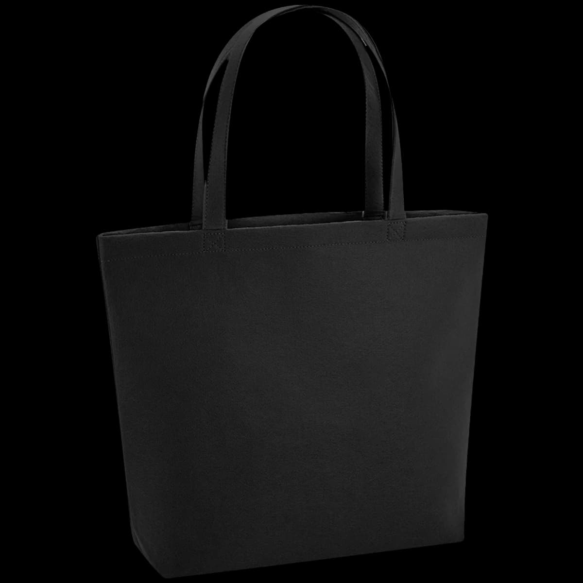 BagBase Felt Shopper — front