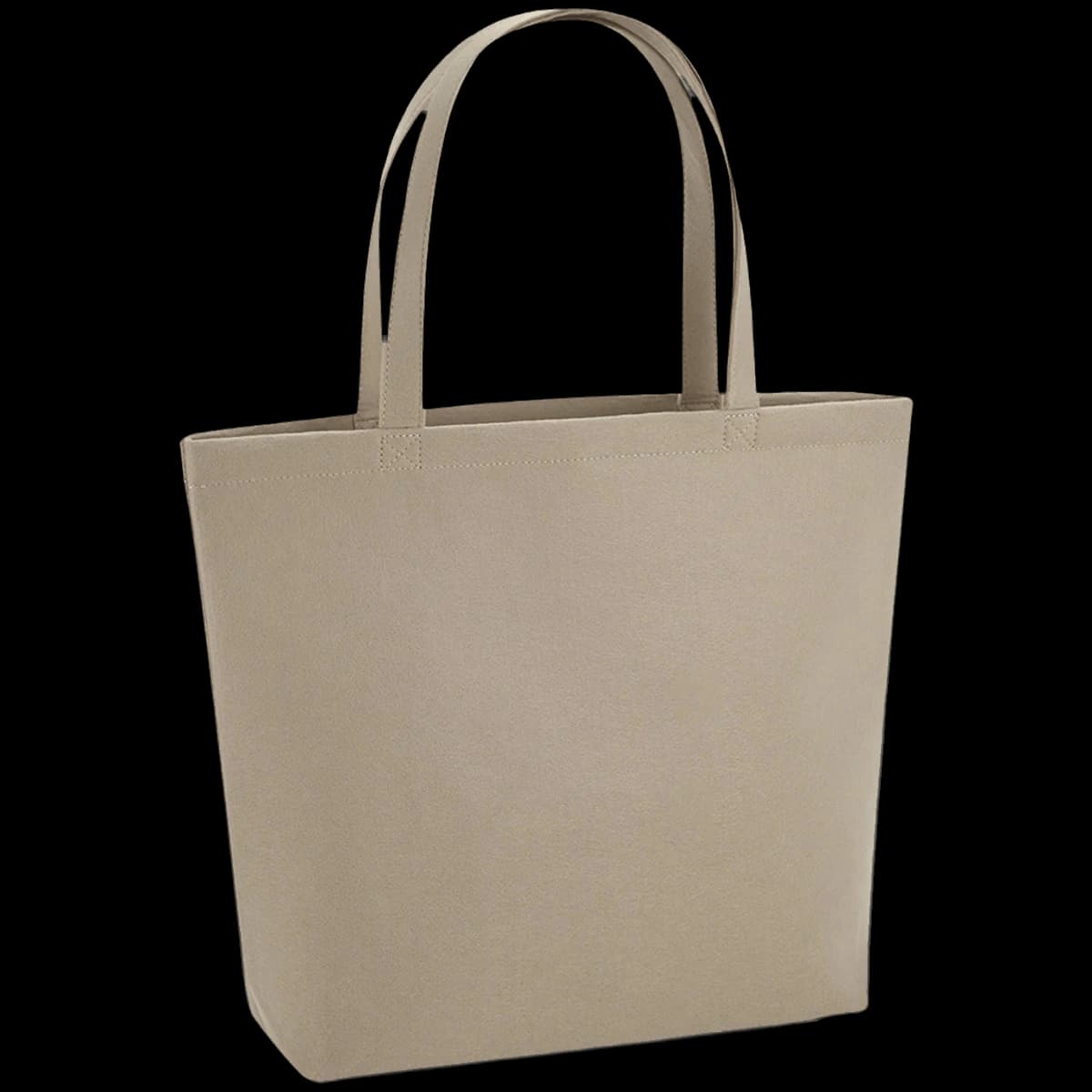 BagBase Felt Shopper — front