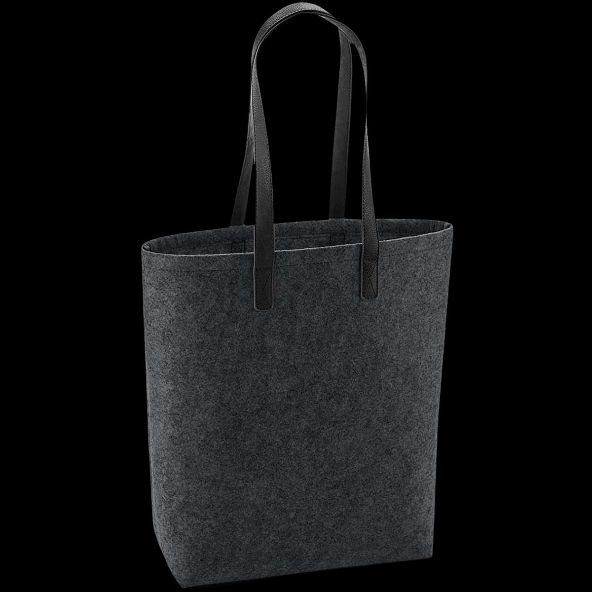 BagBase Premium Felt Tote Bag — front