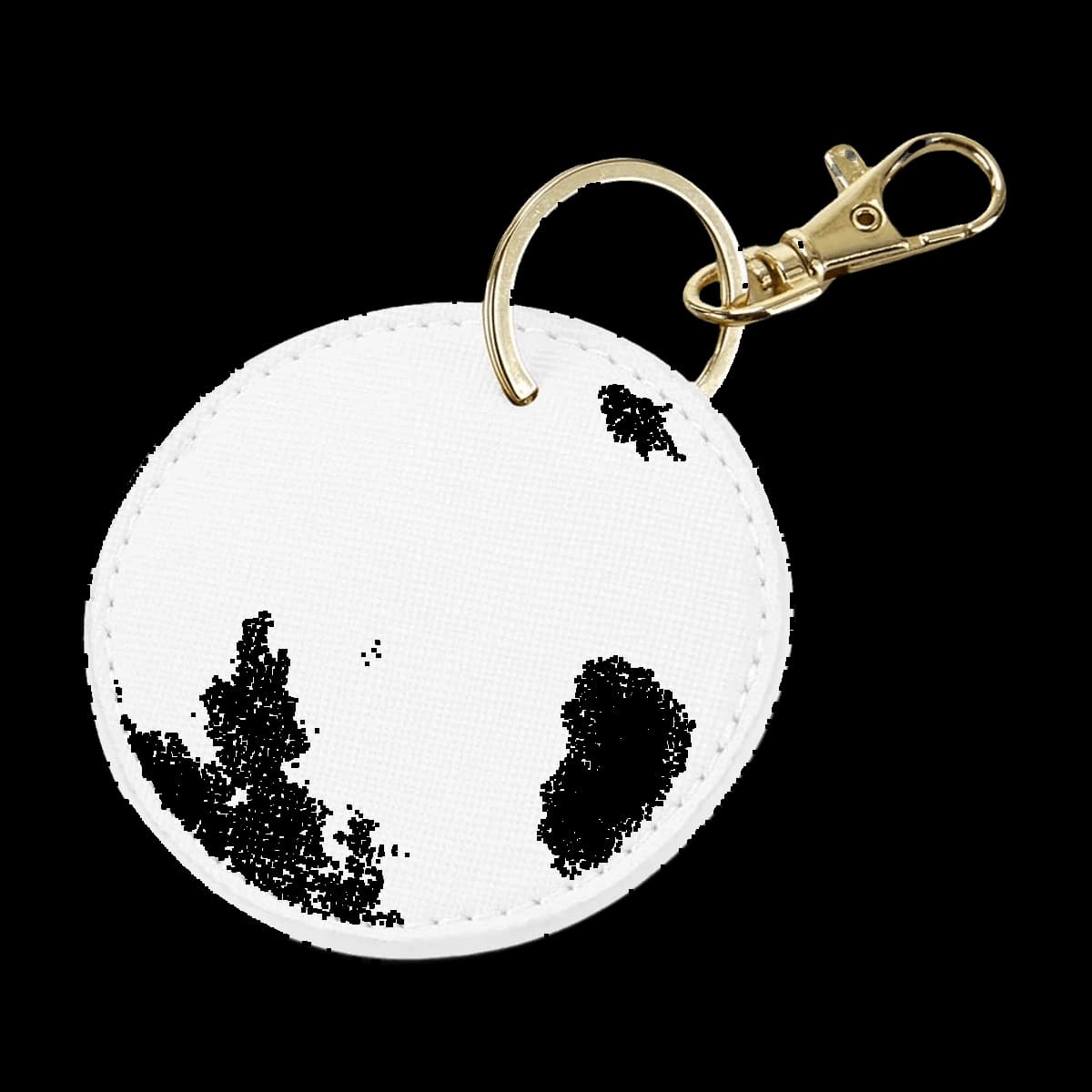 BagBase Boutique Circular Key Clip — front