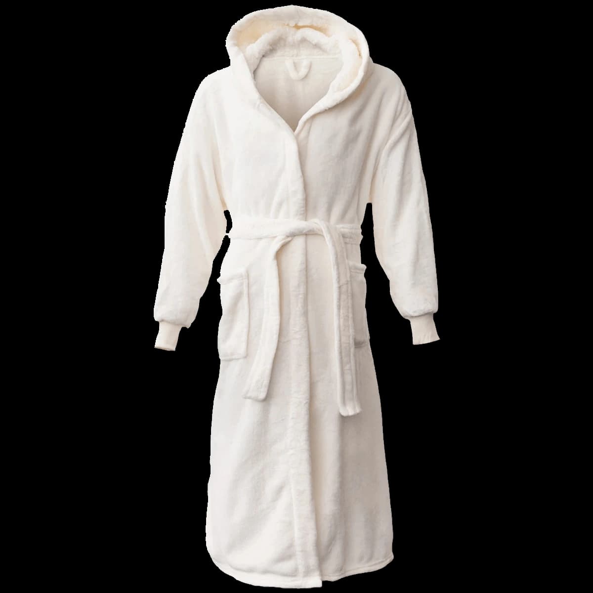 Brand Lab Unisex Hooded Cuffed Robe — front