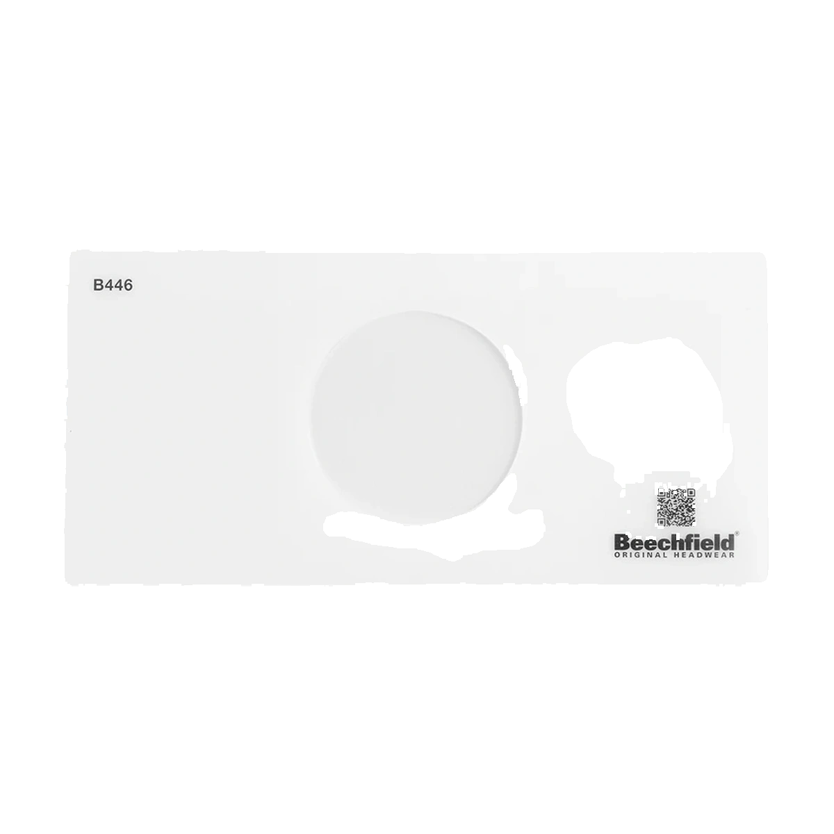 Beechfield Circular Patch Silicone Template — front