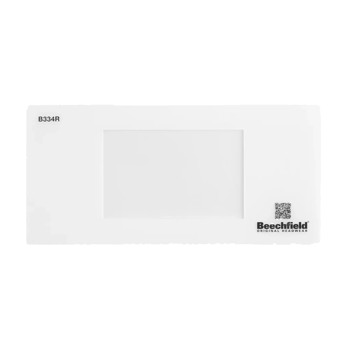 Beechfield Zip Patch Silicone Template — front