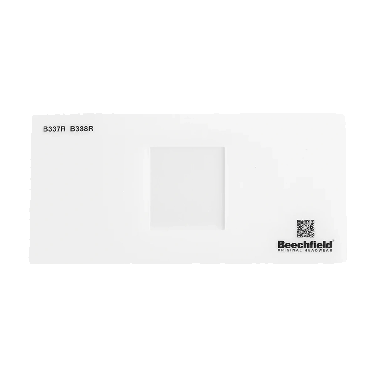 Beechfield Applique Patch Silicone Template — front