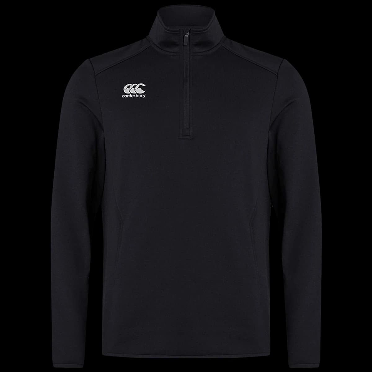 Canterbury Club Zip Neck Mid Layer Training Top — front
