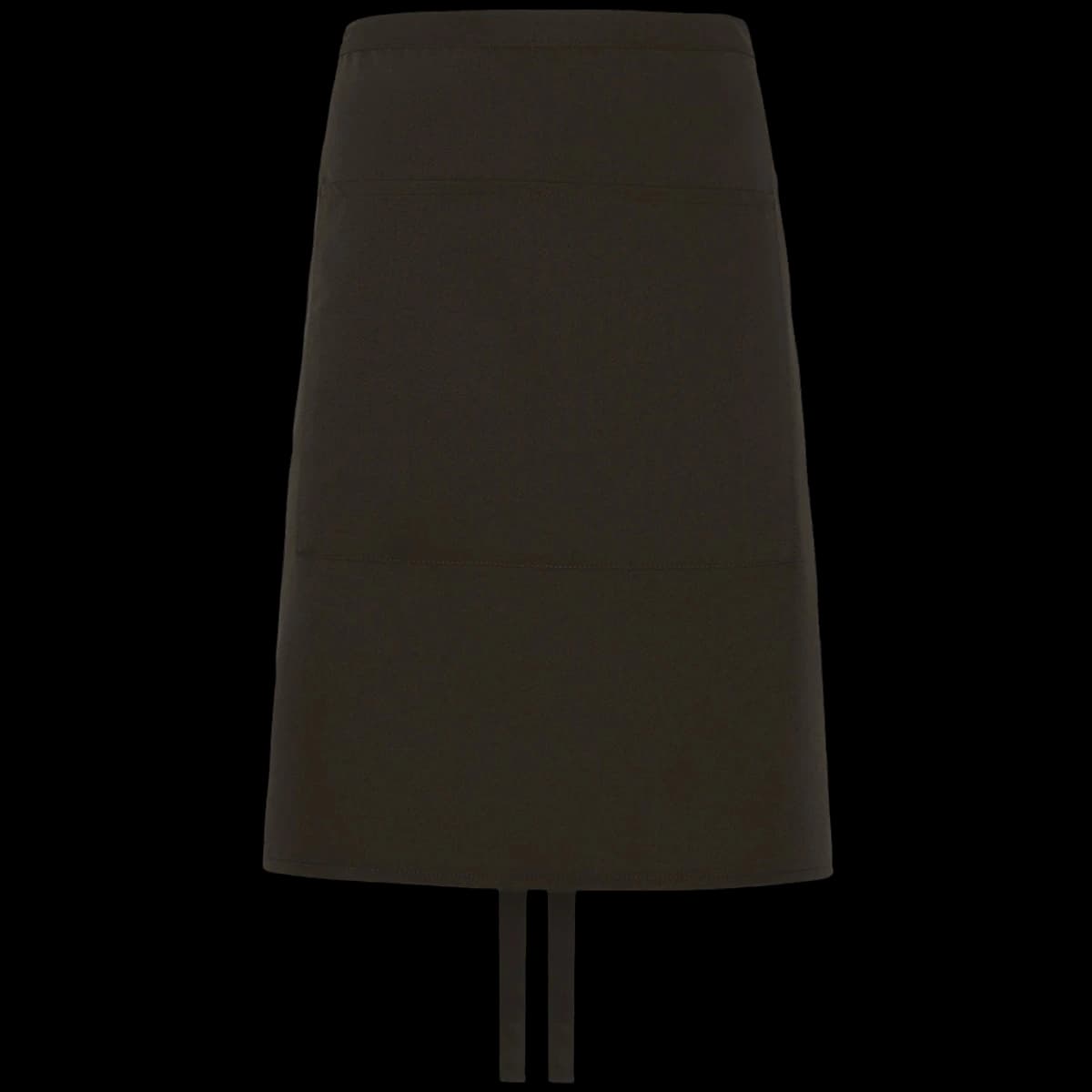 Dennys Polyester Waist Apron with Pocket — front