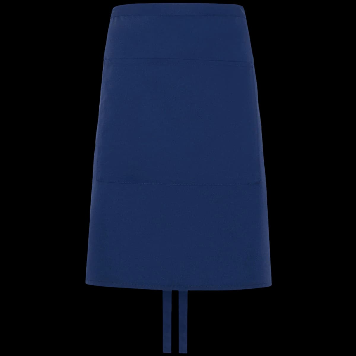 Dennys Polyester Waist Apron with Pocket — front