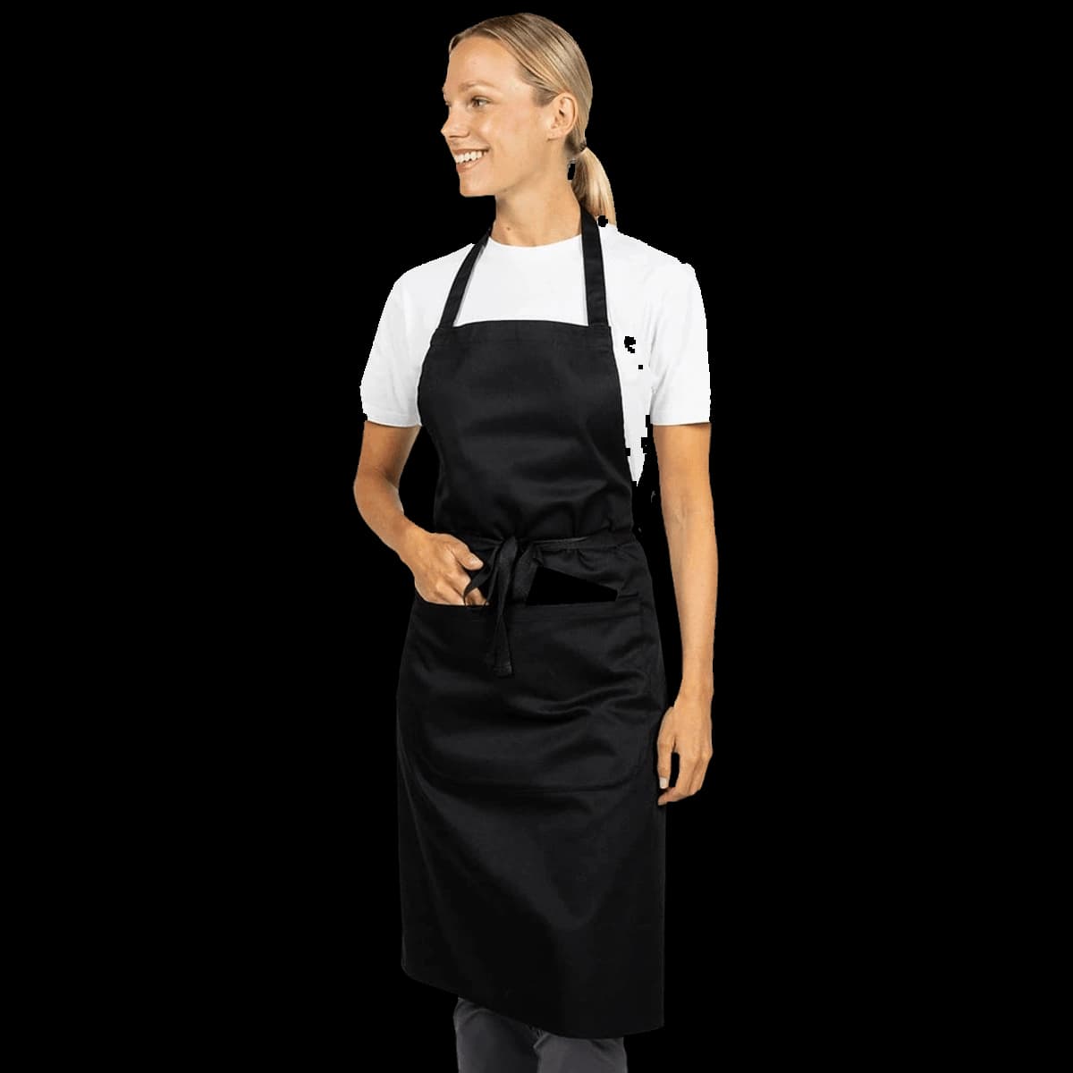Dennys Low Cost Apron with Pocket — model