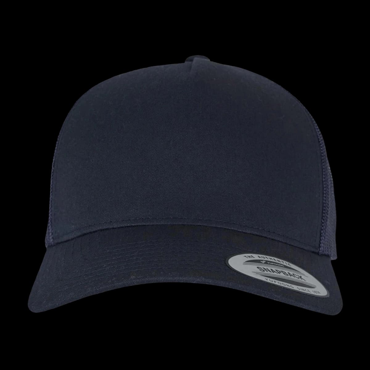 Flexfit 5 Panel Retro Trucker Cap — front