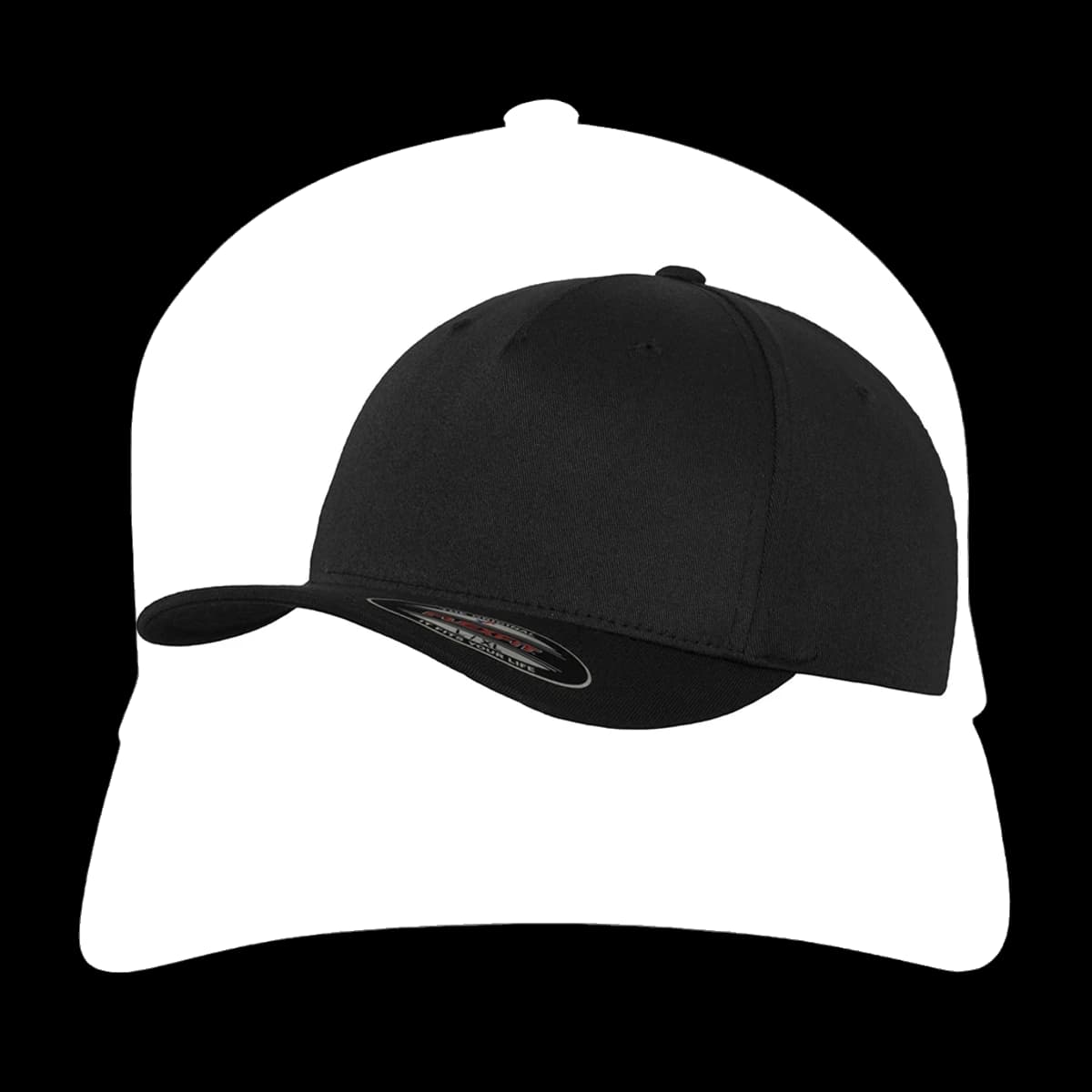 Flexfit 5 Panel Cap — front
