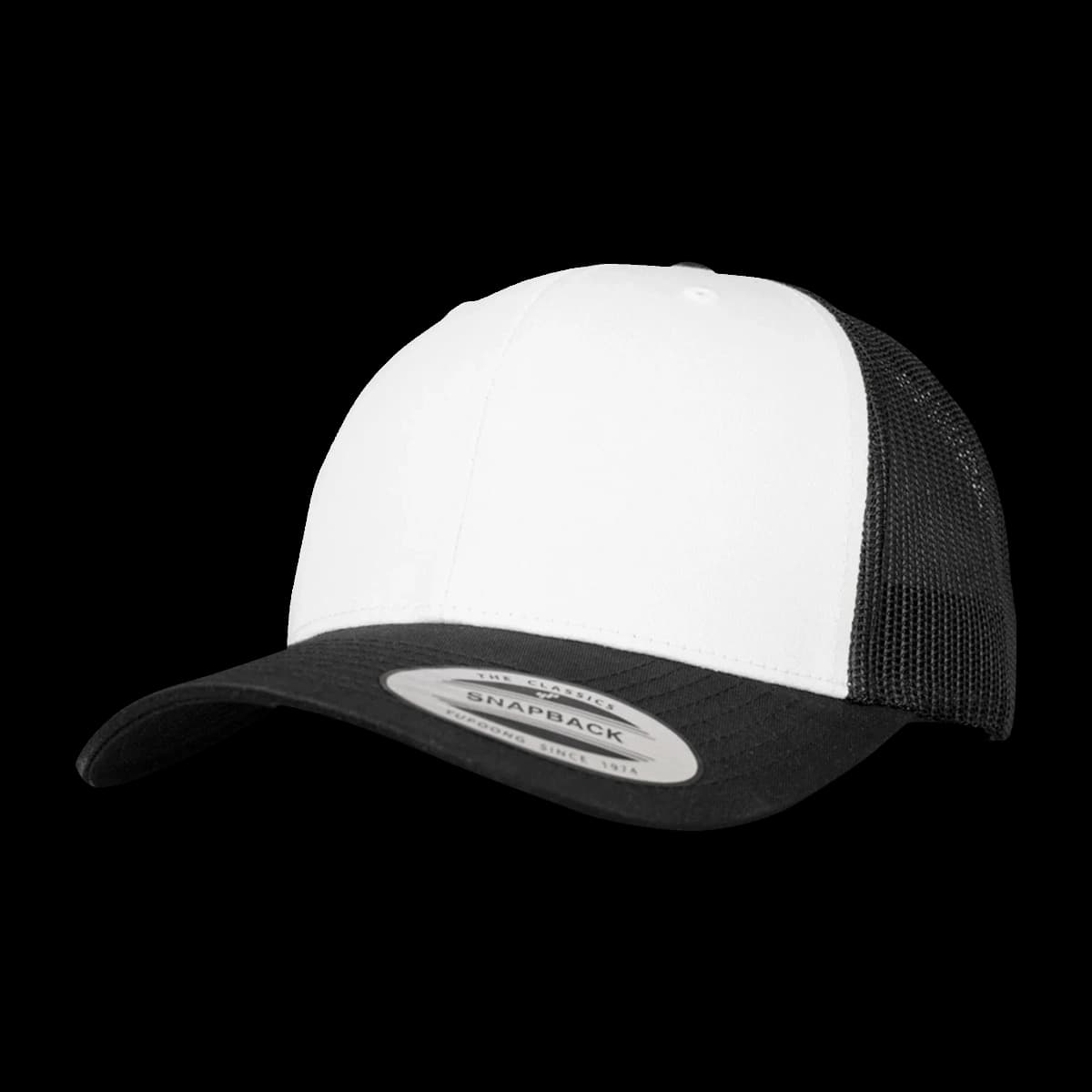 Flexfit Retro Coloured Front Trucker Cap — front