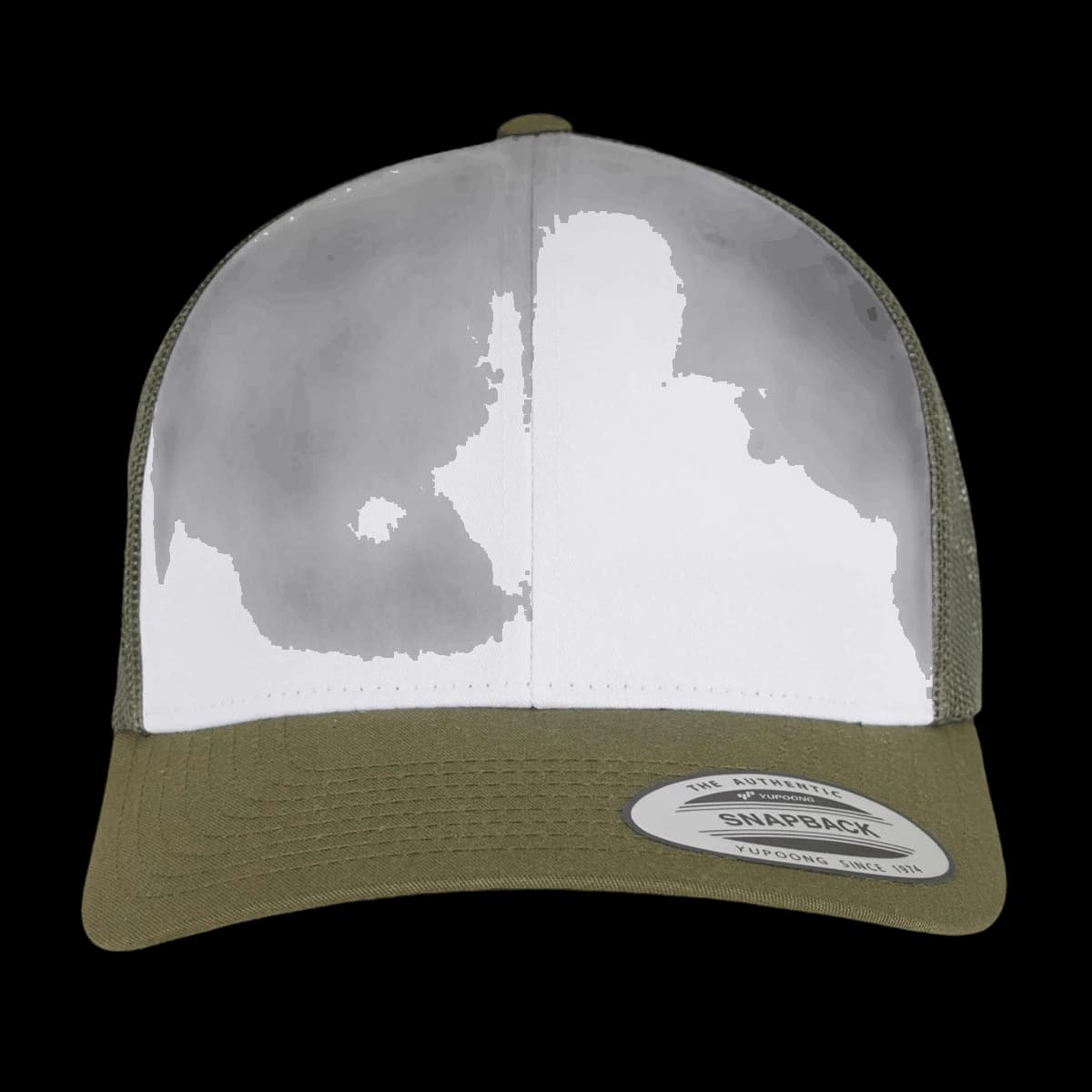 Flexfit Retro Coloured Front Trucker Cap — front