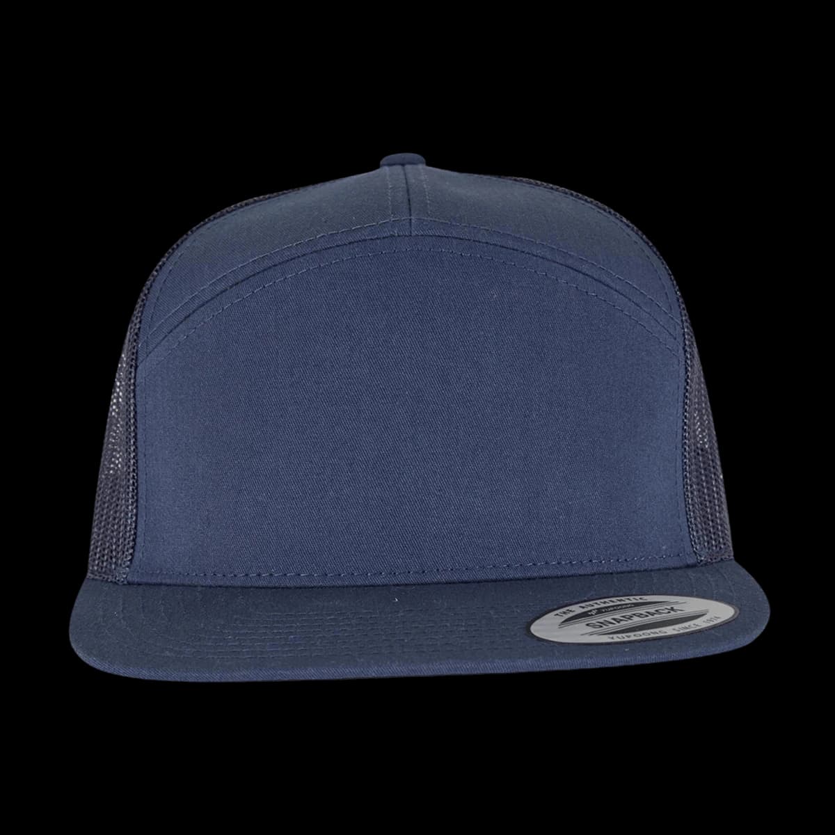 Flexfit 7 Panel Trucker Cap — front