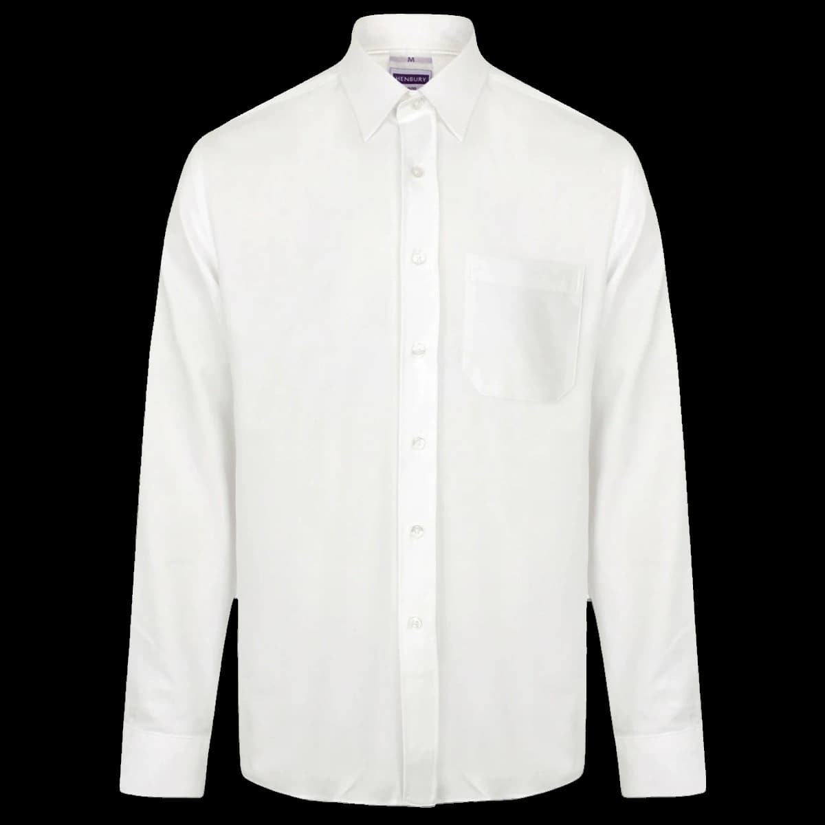 Henbury Long Sleeve Wicking Shirt — front