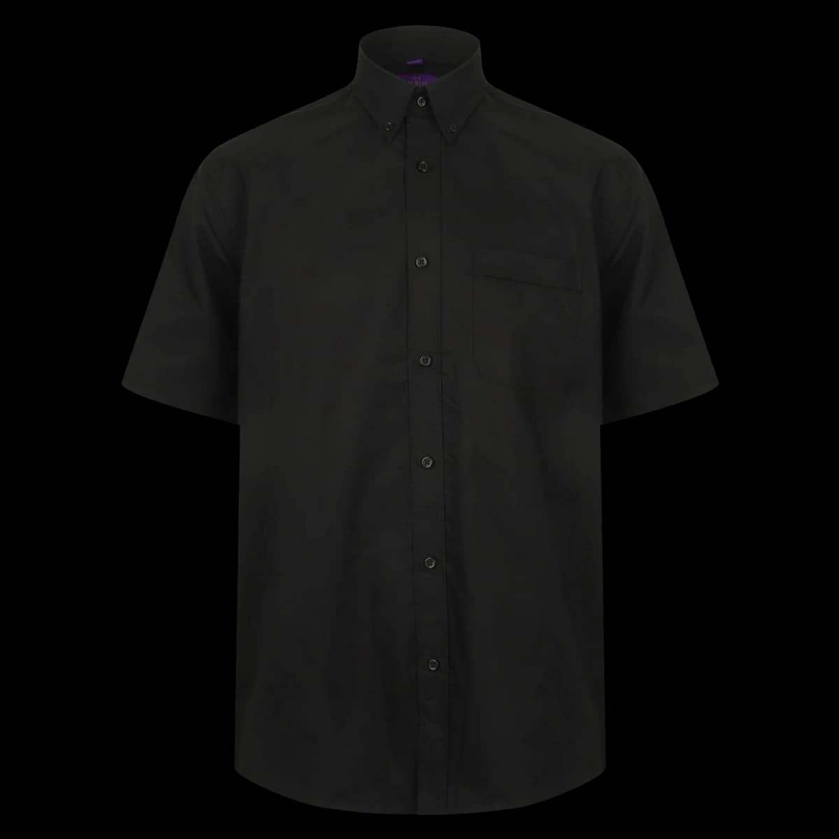 Henbury Short Sleeve Wicking Shirt — front