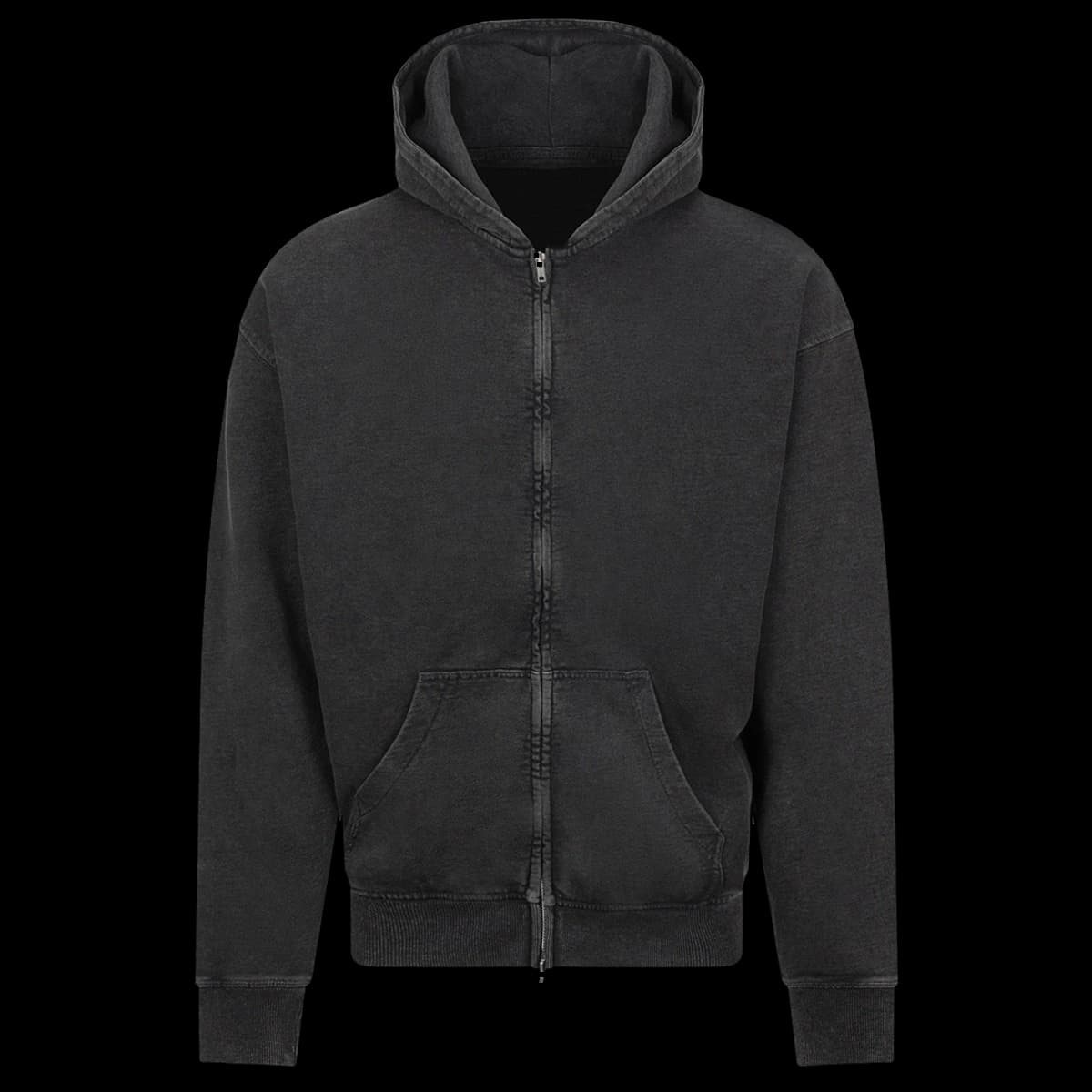 AWDis Vintage Washed Zoodie — front