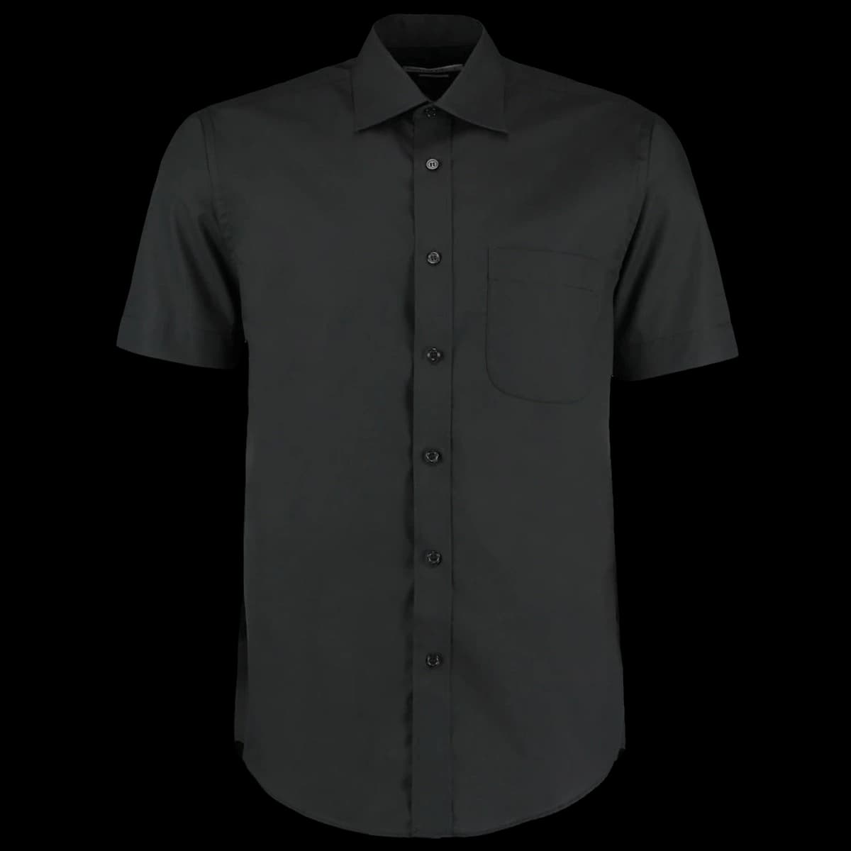 Kustom Kit Short Sleeve Classic Fit Business Shirt — front