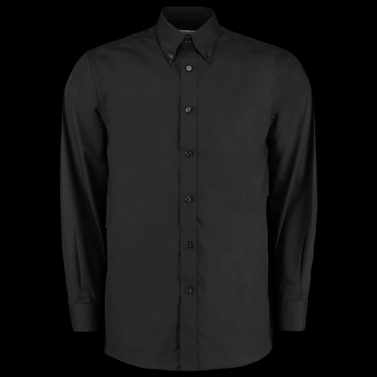 Kustom Kit Long Sleeve Classic Fit Workforce Shirt — front