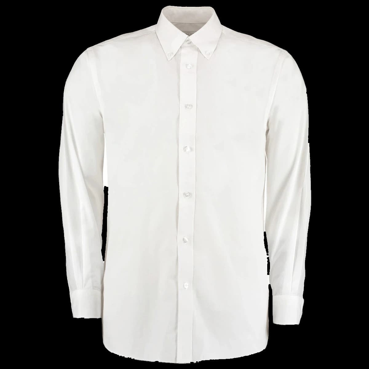 Kustom Kit Long Sleeve Classic Fit Workforce Shirt — front
