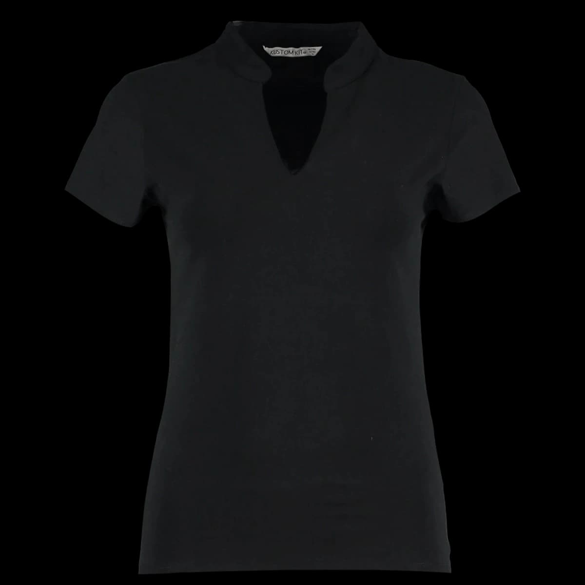 Kustom Kit Ladies V Neck Corporate Top — front