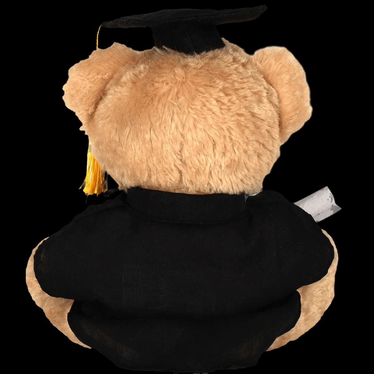 Mumbles Graduation Bear — back