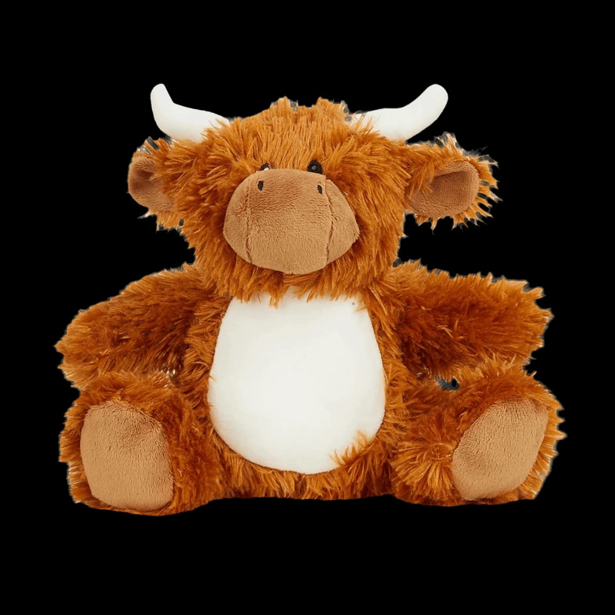 Mumbles Zippie Highland Cow — front