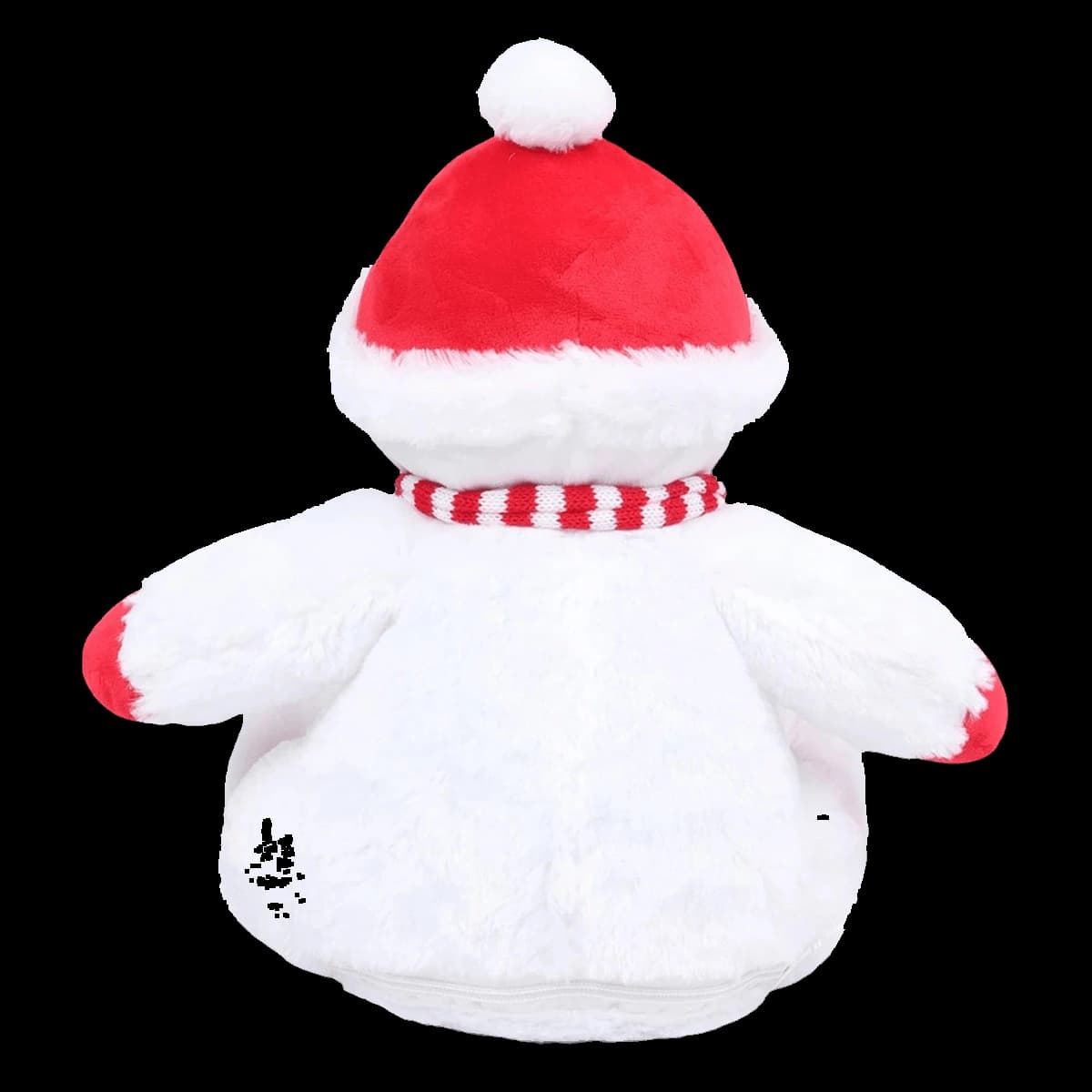 Mumbles Zippie Snowman — back