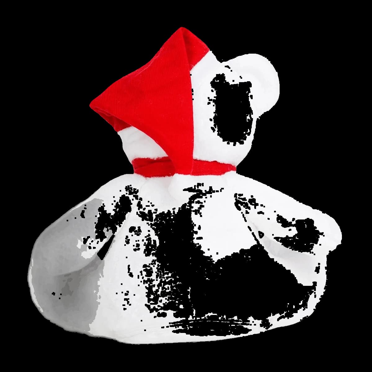 Mumbles Christmas Zippie Bear — back