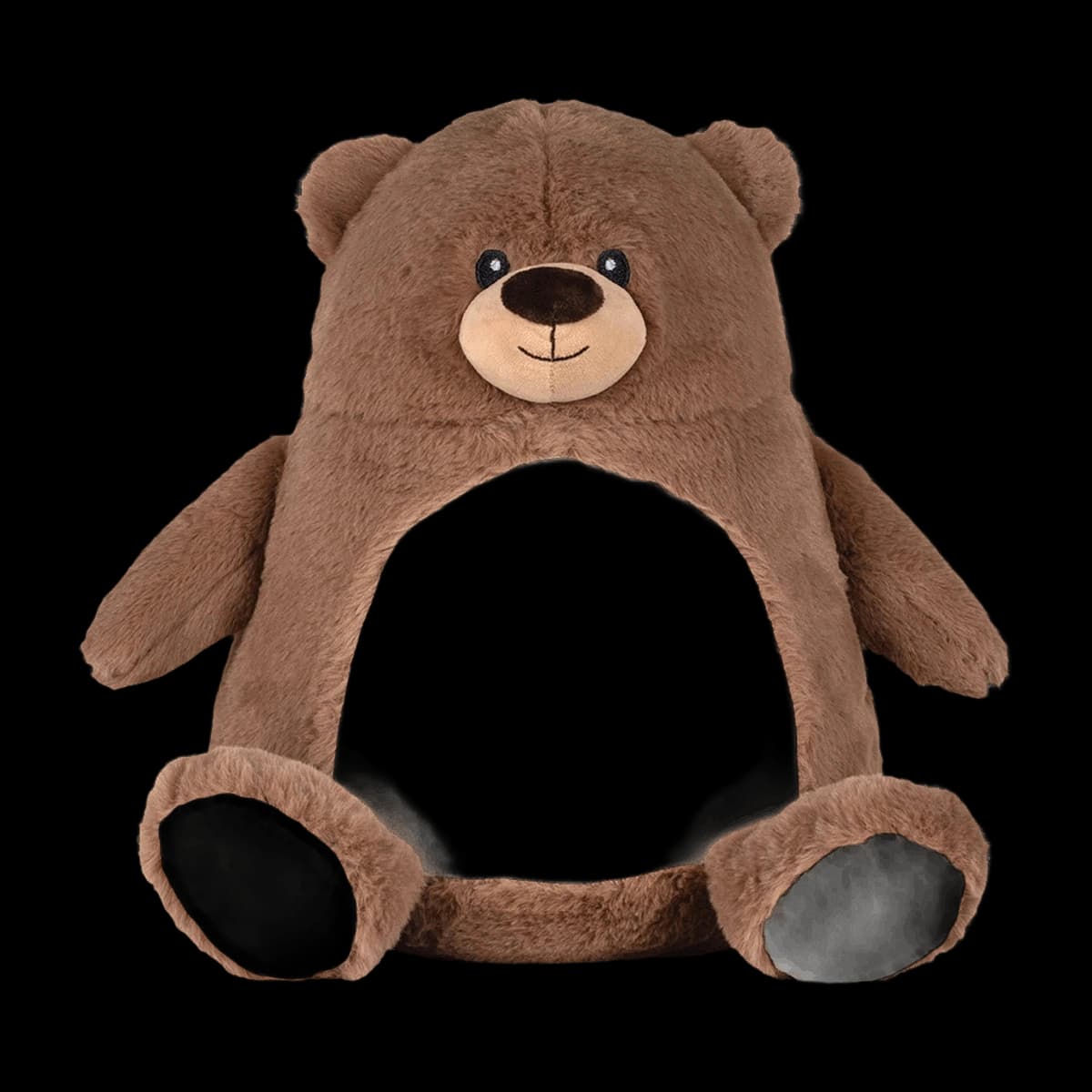 Mumbles Zippie Brown Bear — front