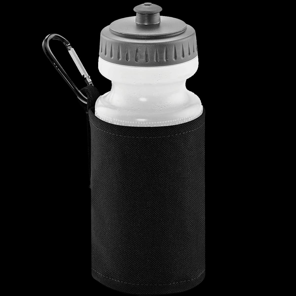 Quadra Water Bottle and Holder — front